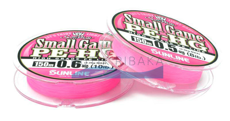 Плетеный шнур Sunline Small Game PE-HG #0.2 150m